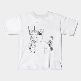 Rooftop Koreans Kids T-Shirt